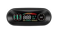 HUD P18 Head Up Display SMART GPS SLOPE METER Car Peed Projector Security Alarm ASL Overspeed Altitude Clock Color Settin