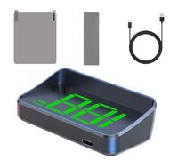 Hud Screen - Car Windshield Front Monitor | GPS Speedometer Projection Device, Adjustable Portable Dashboard Screen Screen With Large Screen Angle For Cars, Motoc