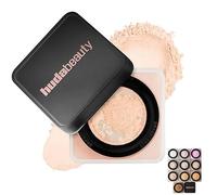 Huda Beauty Easy Bake Loose Baking & Setting Powder -Non Cakey Finish Locks In Foundation, Loose Setting Powder Translucent For Natural Look And Everyday Use (peach pie)