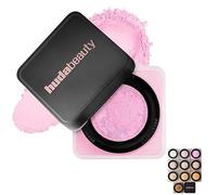 Huda Beauty Easy Bake Loose Baking & Setting Powder -Non Cakey Finish Locks In Foundation, Loose Setting Powder Translucent For Natural Look And Everyday Use (ube birthday)