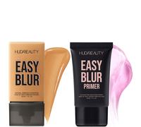 HUDA BEAUTY Easy Blur Foundation & Primer Bundle (25% off saving) - 420G Toffee