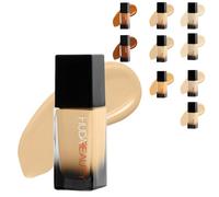 Huda Beauty Easy Blur Natural Airbrush Foundation with Niacinamide - Long-Lasting,Weightless Feel for a Flawless Finish (#150)