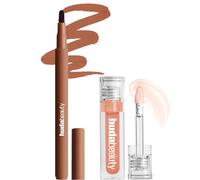 HUDA BEAUTY Jelly Stained Lips Duo (Various Shades) 10% Saving - Toasty Brown