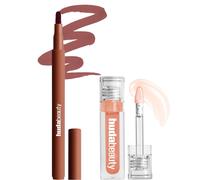 HUDA BEAUTY Jelly Stained Lips Duo (Various Shades) 10% Saving - Warm brown