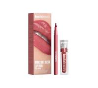 Huda Beauty Makeout Sesh Lip Duo Rosy Nudes