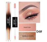 Huda Beauty Matte & Metal Melted Shadows Faux Fur And Bamboo Hoops 2 X 2 ml