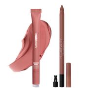 HUDA BEAUTY Softcore Matte Lips Duo - Rosy Nude & Warm Brown (10% Saving)