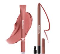 HUDA BEAUTY Softcore Matte Lips Duo - Rosy Nude & Warm Brown