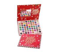 HUDA GIRL Beauty Hated with Love Eyeshadow Palette Set with Mirror, 63 Colours, Glitter, Versatile, Swiss Style Makeup for Women (Shade-01)