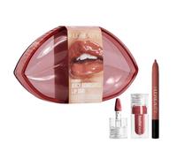 Huda Limited Edition Pink Kit Juicy Bombshell Lip Duo - Lip Pencil and Lip Gloss - Travel Size