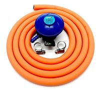 Huddersfield Gas Replacement 8mm Butane 1m Hose Kit Fits Calor Gas & Flogas 8mm cylinders