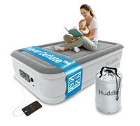 HUDDLE Never Deflate Premium Air Bed with Patented Dual Pump - Single