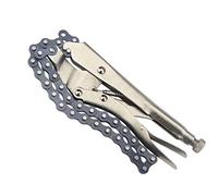 HuddleGlow 10 inch Chain Vise Clamp Plier Locking Grip Wrench Oil Filter Pipe 16.5 inch Chain Length