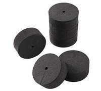 HuddleGlow 120Pcs Garden Clone Collars Neoprene Inserts Sponge Block Hydroponic EVA Planting Foam for 2 Inch Net Pots Hydroponics Systems and Cloning Machines