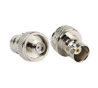 HuddleGlow 2pcs SMA Female To BNC Female Convert Adapter For Two Way Radio UV-5R FD-880