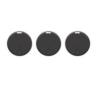 HuddleGlow 3 Pack GPS Tracker for Vehicles Key Finder GPS Tracker Mini GPS Tracker Pet GPS Tracker Black