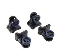 HuddleGlow 4Pcs Luggage Wheels Suitcase Double Row Roller Hardware Repairing Kit Heavy Duty Wheels 360° Spinner Casters