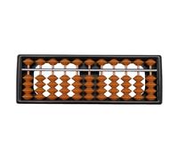 HuddleGlow Abacus Toy 11 Digits Kid School Learning Math Arithmetic Toy Chinese Traditional Abacus Educational Toys for Children