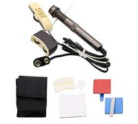 HuddleGlow Folk Acoustic Guitar Pickup A-202 Guitar Equalizer Piezo Pickup Amplifier Tuner With 6.35Mm Output Jack (With Microphone)