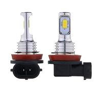 HuddleGlow H11 H8 H16 80W 4000LM 3000K Yellow Tech LED Fog Lights Conversion Bulbs Kit