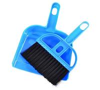 HuddleGlow Mini Dust Pan and Brush Set for Guinea Pig Toys, Hamster Cleaner Hedgehog Supplies, Small Broom and Dust Dust for