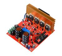 HuddleGlow Power Amplifier Audio Board 180W+180W 2.0 Channel FET Speaker Amplifier Sound Preamplifier Dual AC18V-26V with Fan