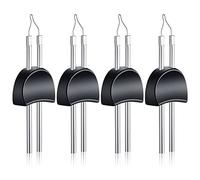 HuddleGlow Thread Burner Tips Thread Zapper and Melt Thread with One Touch-Perfect for Finishing Bead 4Pcs