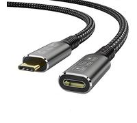 HuddleGlow USB4 8K Cable 0.8M for 4 Compatible USB 4 Type-C Male to Female Extension Ultra HD 8K@60Hz 100W 40Gbps Data