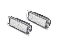 HUDFROA Licence Plate Lights For Clio 3 2005-2014 4 2012-2019 For Grand For Tour 2013-2019 2Pcs Car Led Number License Plate Light Canbus No Error