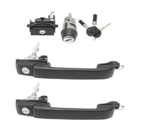 HUDFROA Side Door Handles for VW for Golf 1991-1997 Cabrio Locking System 1 Set Ignition Lock Handle Tailgate Switch Tank Left Right