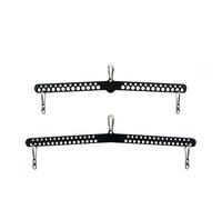HUDFVIOI Lat Pull Down Bar Lat Pull Down T Bar Cable Row Attachments Fitness Training Accessories Multi Grip Spreader Bar For Home Gym Cable Machine(77cm)