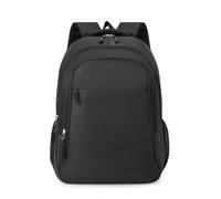 HUDFVIOI School bag 1pc Wear-resistant Men's Backpack Fashion Multifunctional Large Capacity Outdoor Leisure Computer Bag(Black)