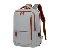 HUDFVIOI School bag Travel Backpack Women's Backpack Short-Distance Business Trip Lightweight Travel Bag Luggage Bag College Student Computer Sc(Grey)