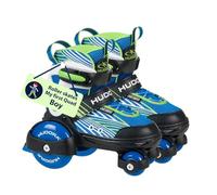 HUDORA Roller Skates My First Quad in different sizes & colours - High quality roller skates for children up to 20kg adjustable in size - Safe beginner roller skates with large wheels