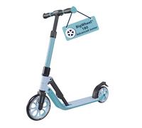 HUDORA BigWheel® 180 Advanced Junior - High-quality & safe children's scooter from the age of 3 - Foldable an height-adjustable city scooter with reflectors - For boys & girls up to 60 kg