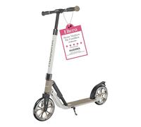 HUDORA BigWheel® 205 Advanced Scooter - Comfortable aluminium scooter for up to 100kg - Height-adjustable & foldable kick scooter - Kick scooter for children/teenagers & adults