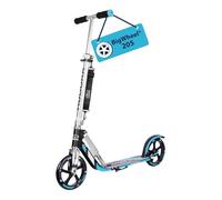 HUDORA BigWheel 205 Scooter - Stable Aluminum Scooter - Adjustable & Foldable City Scooter with Stand - Sporty Scooter for Kids & Adults up to 100kg