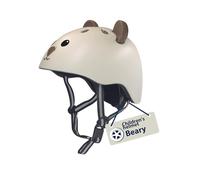 HUDORA Children's Helmet Beary - Comfortable Toddler Helmet in XXS - with Cute Bear Design Helmet for Girls & Boys - Ideal for Balance Bike/Scooter & Bicycle