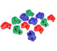 Hudora 76657 Climbing 12-Piece Holds, Multi-Colour, One Size