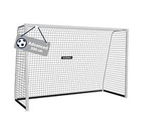 HUDORA Football Goal Advanced 120/180/240/300 I For Kids/Adolescents & Adults I Outdoor Football Goal for Garden I Weather- & Stable Soccer Training Goal with Close-Mesh Net