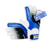 Hudora Goalkeeper Gloves - Padded football goalkeeper gloves for kids & teens in size S/M - Goalkeeper gloves with foam back - Football gloves with velcro fastener