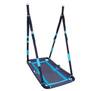 HUDORA Hollywood 72165 Nest Swing Square Anthracite/Turquoise Suitable for Indoor and Outdoor Use