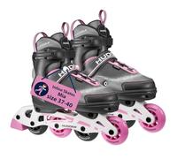Hudora Inline Skates Mia - Inline skates for children/teenagers & adults in magnolia - Roller skates adjustable up to 4 sizes - Comfortable & stylish skates - size 37-40
