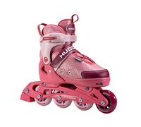 HUDORA Inline Skates Mia / Leon 2.0 - Inline Skates for Children / Teenagers & Adults in Different Sizes & Colours - Roller Skates Adjustable up to 4 Sizes - Comfortable & Stylish Skates