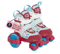 HUDORA My First Quad LED girl/boy in various sizes roller skates with LED - comfortable quad skates adjustable over 4 sizes - stylish childrens skates for boys & girls up to 20kg
