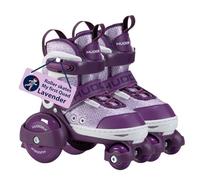 HUDORA Roller Skates My First Quad in different sizes & colours - High quality quad skates for children up to 20kg adjustable in size - Safe beginner rollers with large wheels