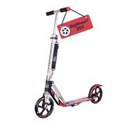 HUDORA BigWheel 205 Scooter - Stable Aluminum Scooter - Adjustable & Foldable City Scooter with Stand - Sporty Scooter for Kids & Adults up to 100kg
