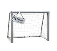 HUDORA Soccer Goal Expert - Large Soccer Goal for Kids & Adults - Weatherproof & sturdy football goal with tight net - Premium Outdoor Goal Wall for Leisure & Training