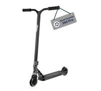 HUDORA Stunt Scooter 360 Pro freestyle stunt scooter with reinforced oversize handlebars - Kick scooter with extreme stiffness & 360 degree steering - Suitable for up to 100kg