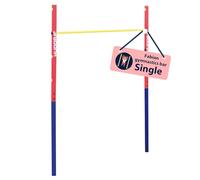 HUDORA Gymnastics Bar Fabian Standard/Pro - Single/double gymnastics bar for children & adults - 4 level height-adjustable gymnastics bar - Sturdy outdoor fitness bar for up to 100kg